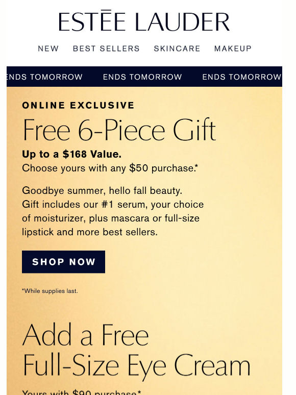 Perfect Summer Ending ☀️ Free 8-Piece Gift, with your purchase.