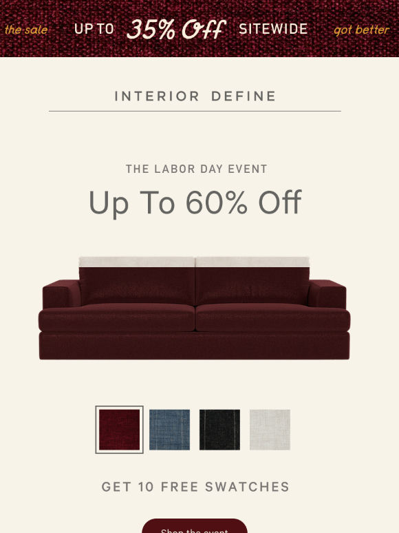 Best. Sale. Ever.