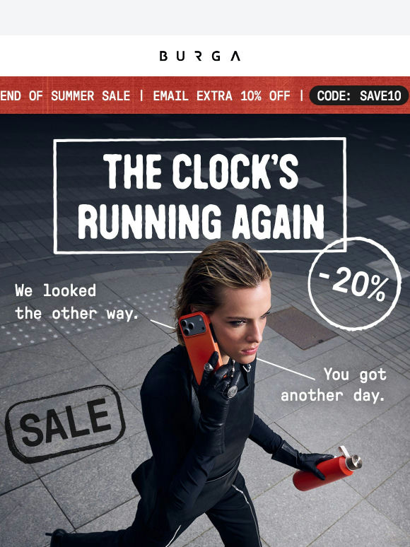 🚨end of summer sale: extended for 24h