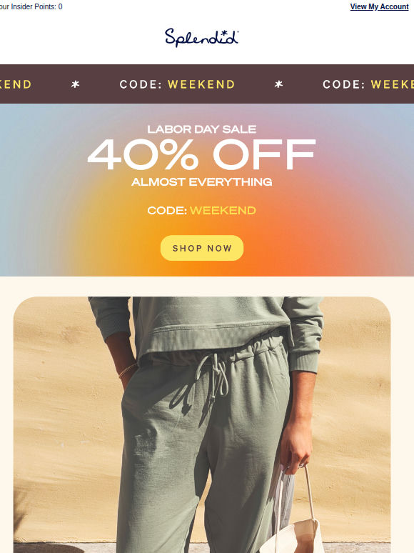 Pick Your Favorites: 40% OFF