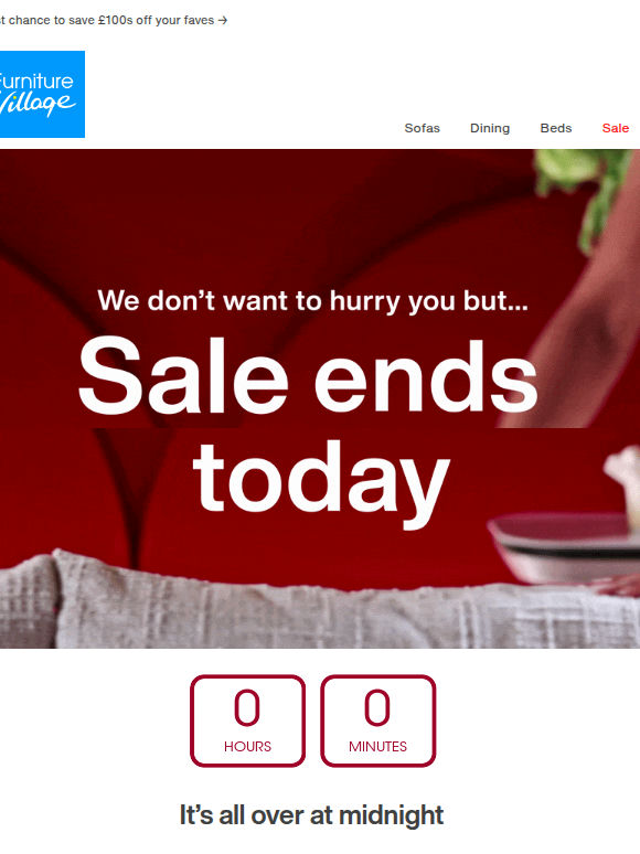 Sale Ends Today ⏰