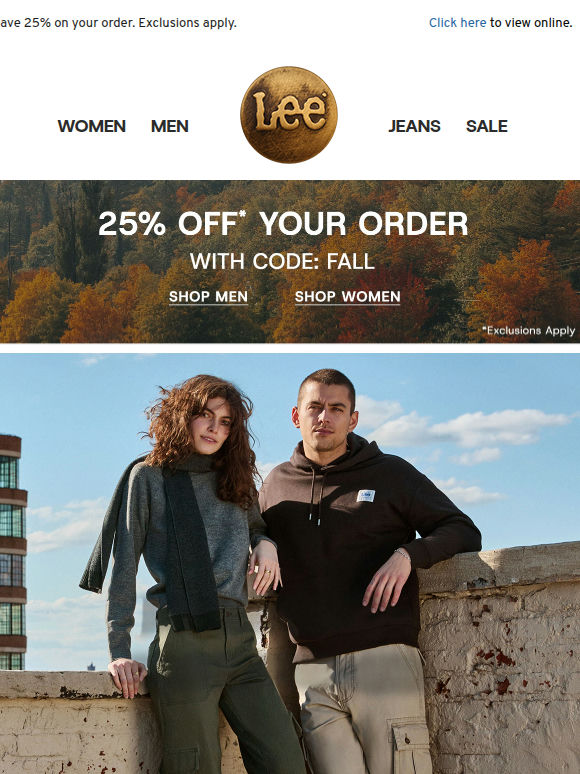 Fall essentials + 25% Off!