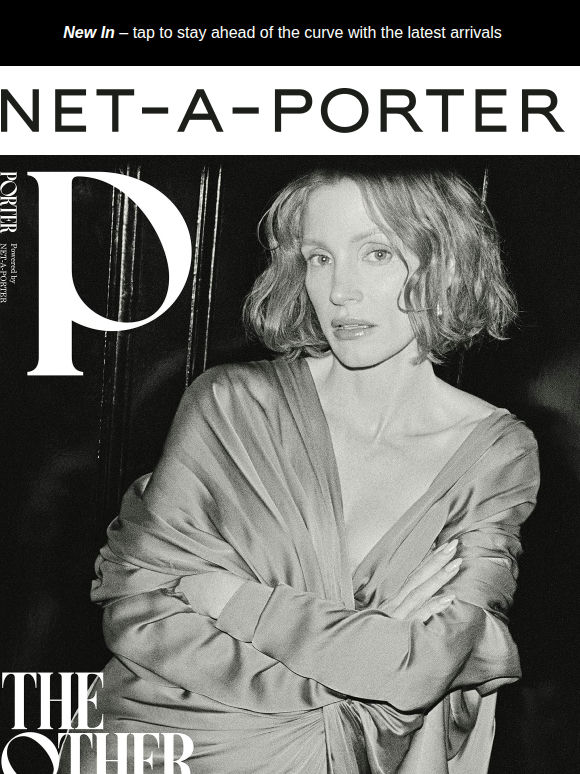 Jessica Chastain is PORTER’s October cover star