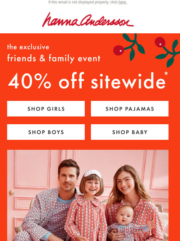 40% Off Sitewide Is LIVE