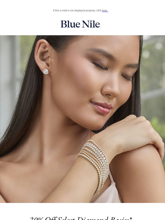 The Fall Edit: 30% Off Select Diamond Basics*