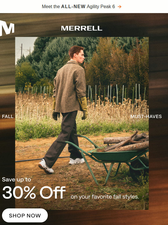 Fall must-haves, now up to 30% off