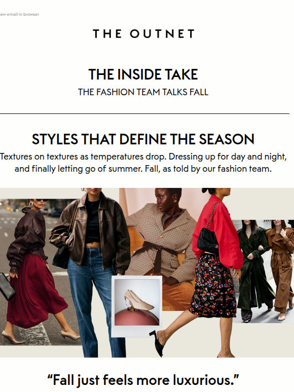 Our Fashion Team's fall inspiration