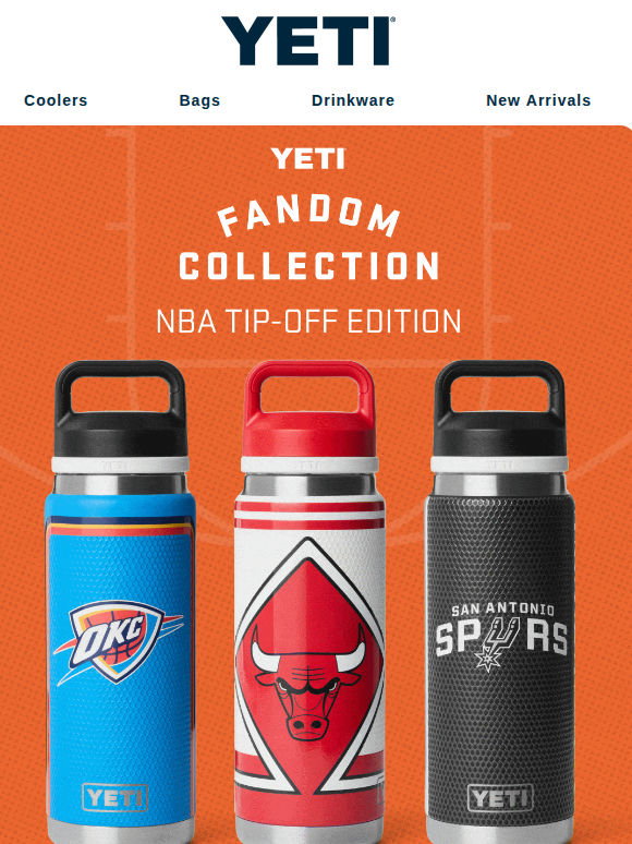 JUST LAUNCHED: NBA Fandom Bottles