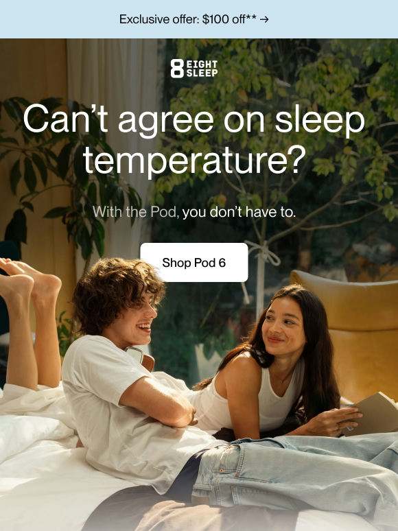 Can’t agree on sleep temperature?