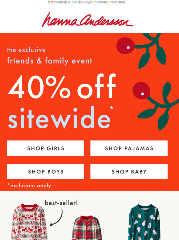 It's HERE! 40% Off Sitewide 🎉