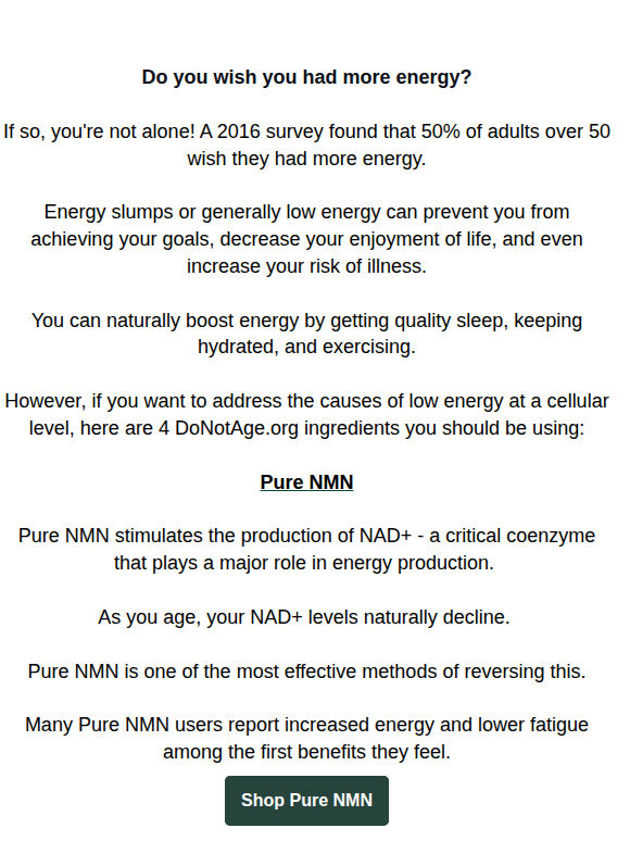 Top 4 Ingredients To Boost Energy Levels ⚡
