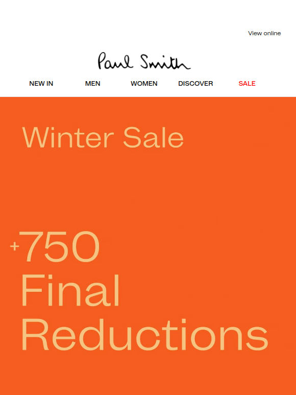 750+ Items At Even Better Prices