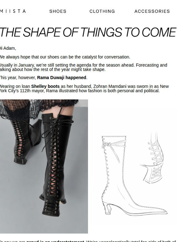 The shape of things to come