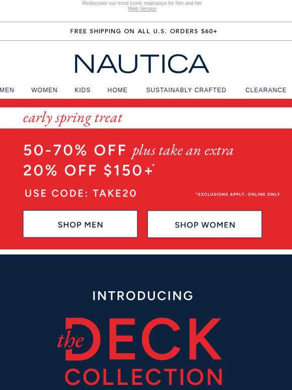 NEW! The Deck Collection + EXTRA 20% off!