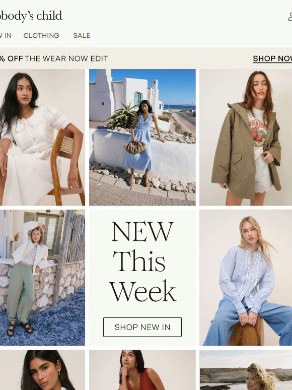 NEW In: spring starts here