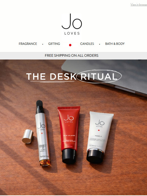 Your Desk Called. It Wants to Smell Better.