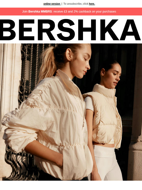 New Bershka Active drop 💛 🤎