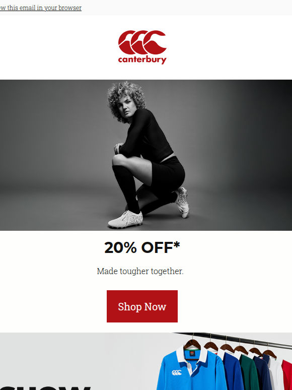 Save 20% Off on all women's styles