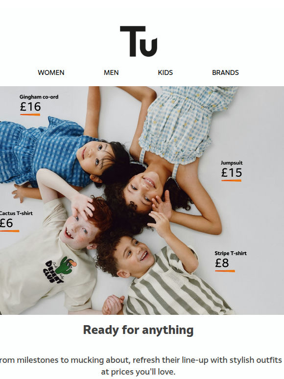 Ready for anything – Kids’ new spring arrivals 🌼