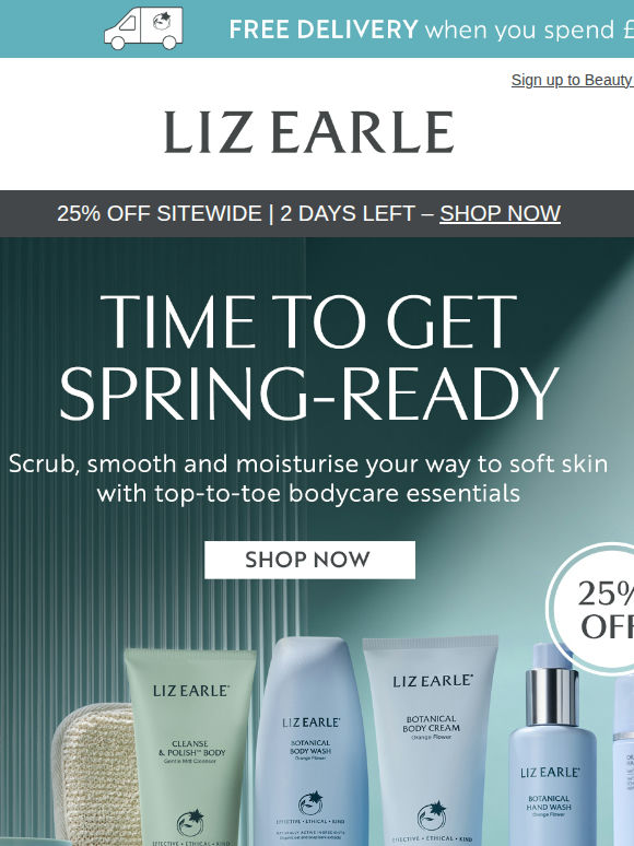 Time to get spring-ready 🌸