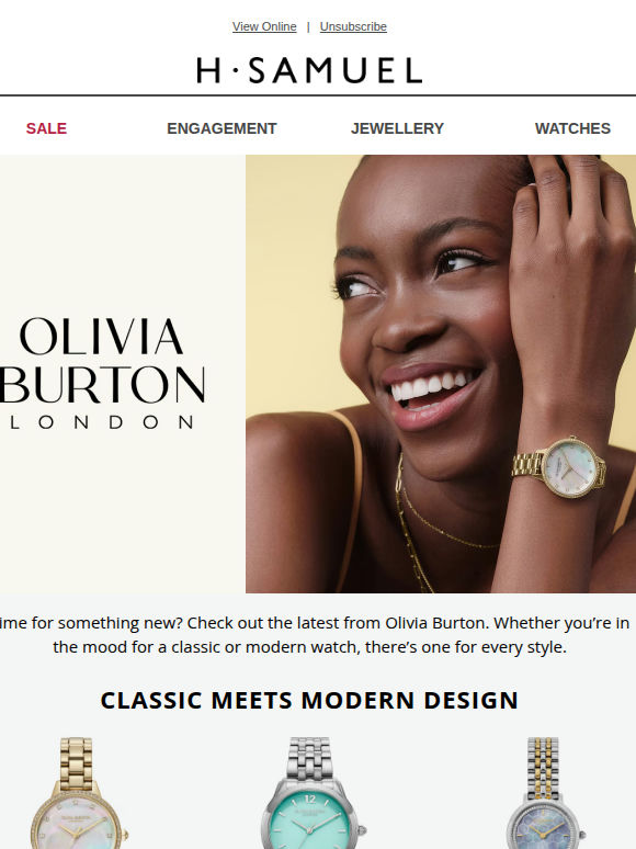 New watch arrivals you'll love