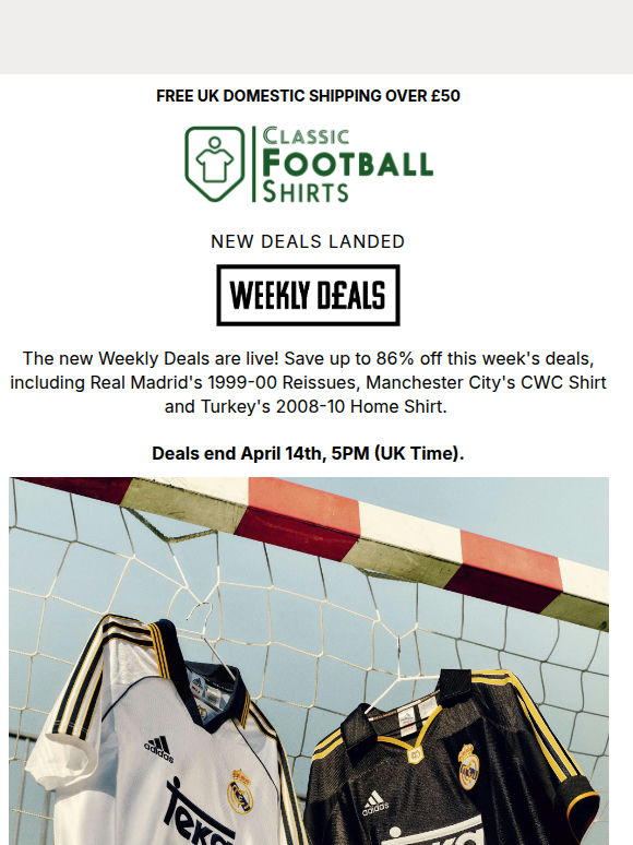 WEEKLY DEALS | Up to 86% off 💥