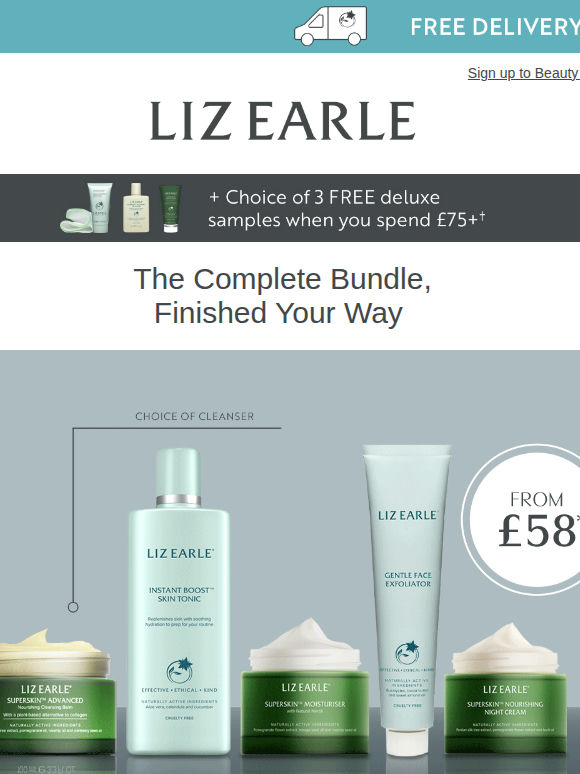 Five Favourites. One Perfect Routine. From £58
