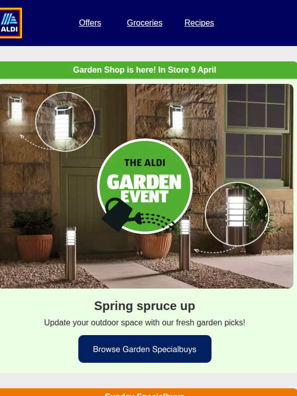 Say hello to savvy spring Specialbuys 🌷