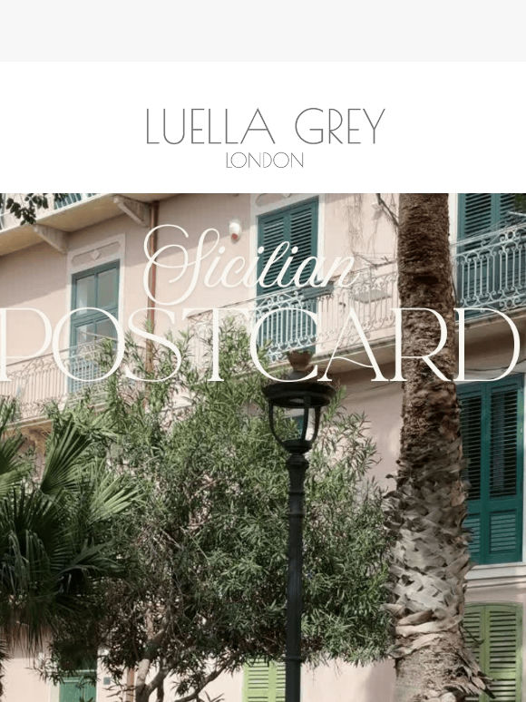 Postcard from Sicily: Summer in White