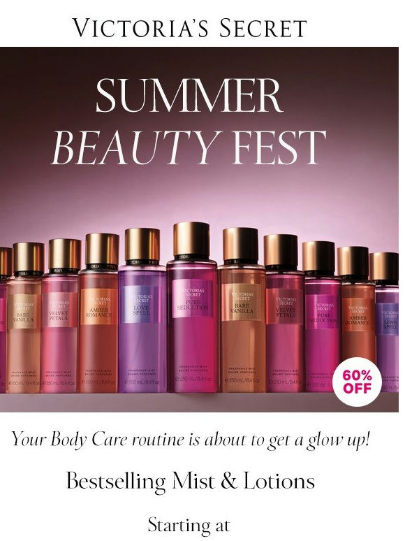 Your body care routine is about to get a glow up!