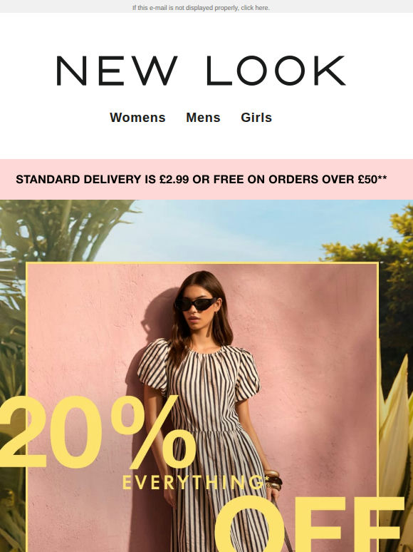Ends midnight: 20% OFF
