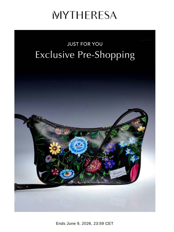 Exclusive pre-shopping: Gucci, Valentino Garavani, Jacquemus