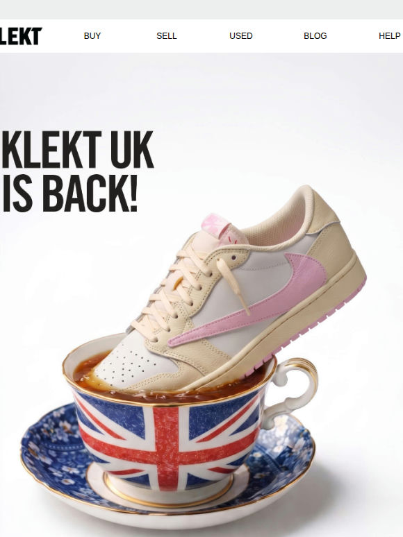 KLEKT UK is back 🇬🇧