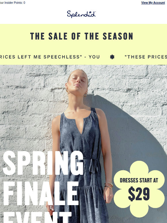 $29+ Dresses for Monday - Sunday