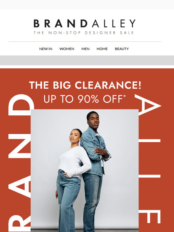 The Big Clearance: Men's brands up to 90% off