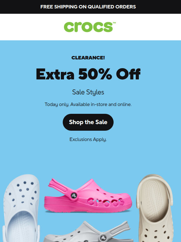 wait… it’s extra 50% off 👀