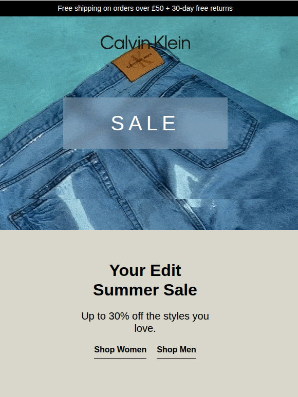 Your Edit: Summer Sale