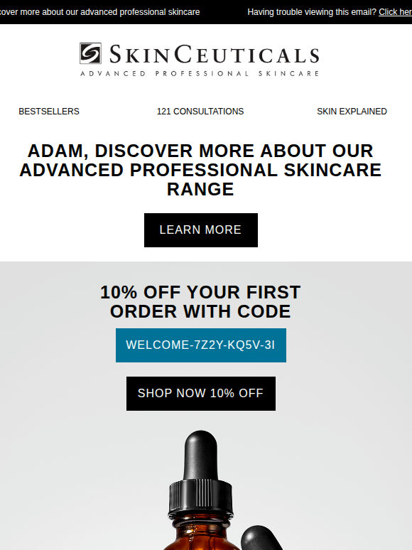 Welcome to SkinCeuticals!