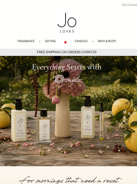 A summer built around Pomelo