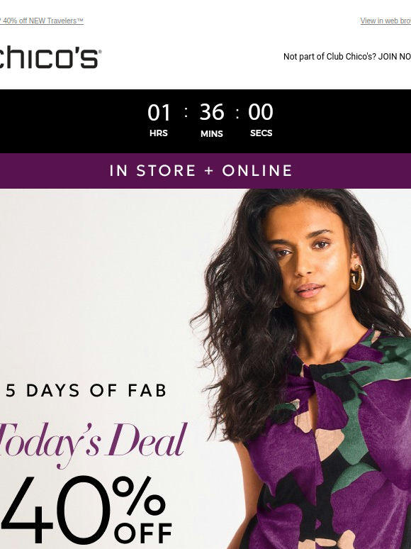 5 Days. 5 Deals. Starts NOW!