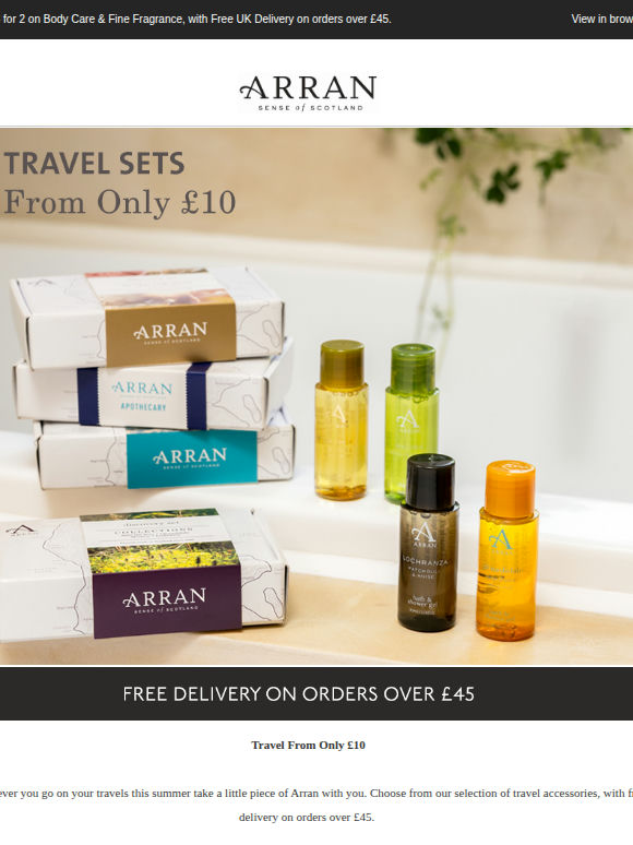 The £10 Travel Set 🛩