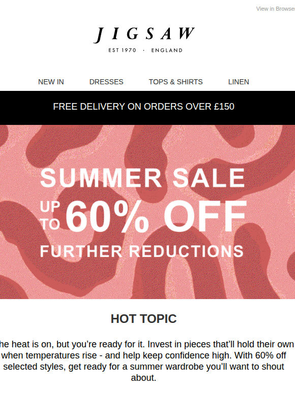 Summer's Heavy Hitters | 60% Off