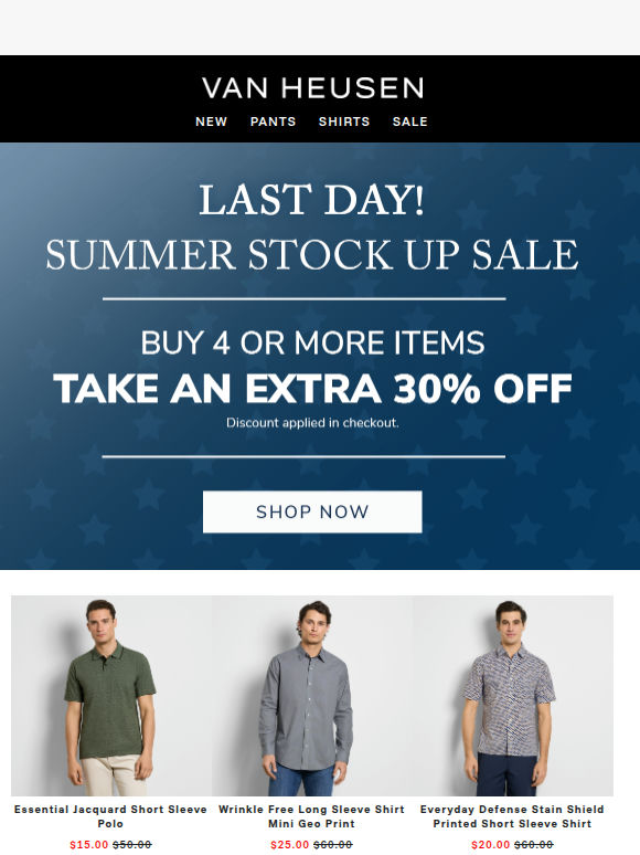 LAST DAY 🚨 EXTRA 30% OFF