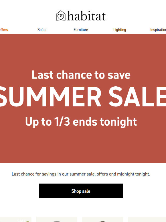 Final hours | Summer Sale ends midnight...