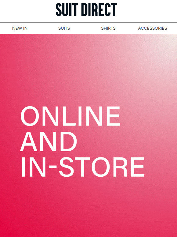 The Sale Has Arrived Online & In Store
