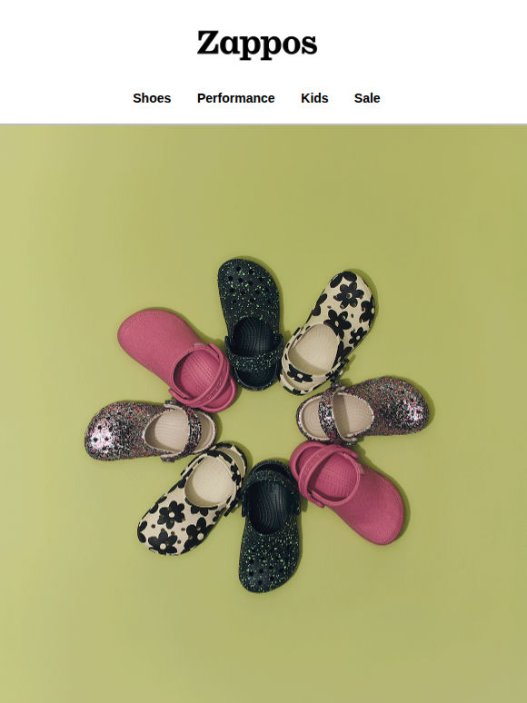Family uniform: nonstop Crocs