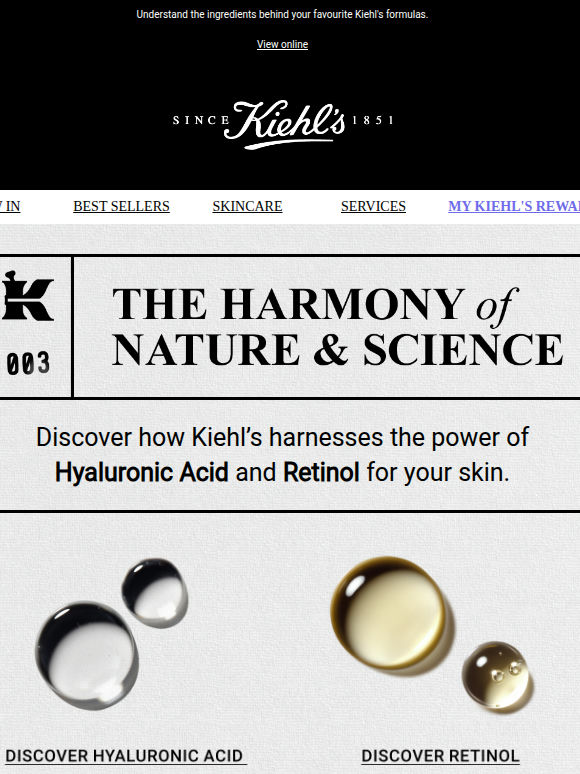 The Secret's Out: Uncover Kiehl's Ingredient Power