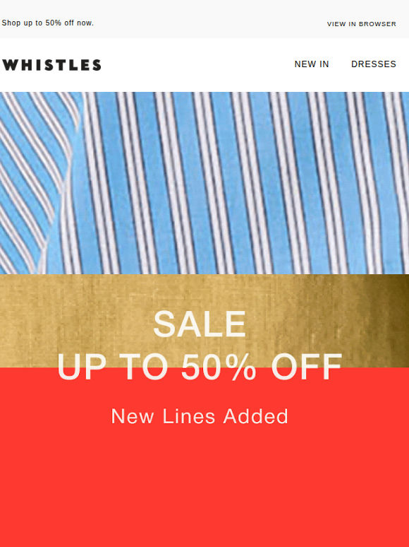 More lines. More sale.