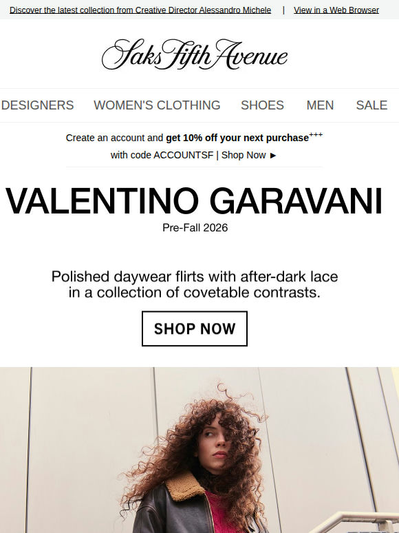 Just Landed: Valentino Garavani Pre-Fall 2026