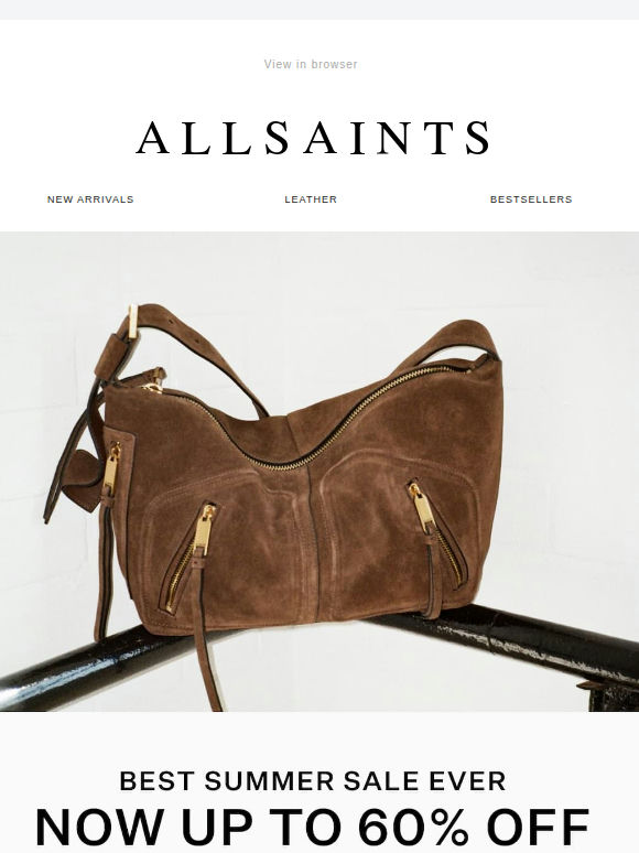Up To 60% Off: The Bag Edit